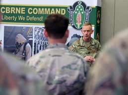 FORSCOM command sergeant major visits premier U.S. military all hazards command