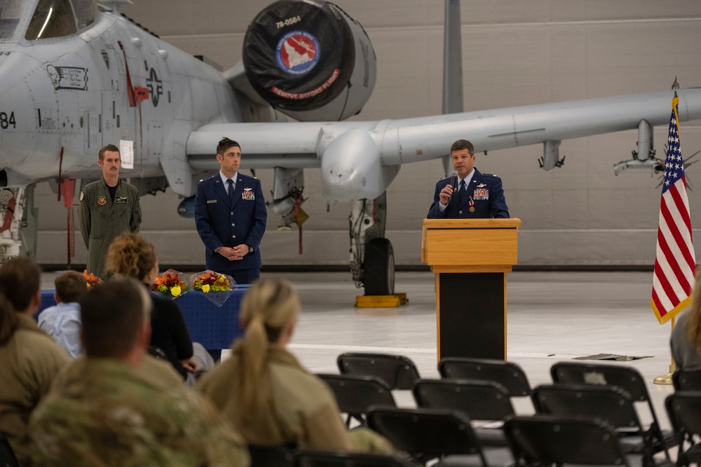 190th Fighter Squadron Change of Command