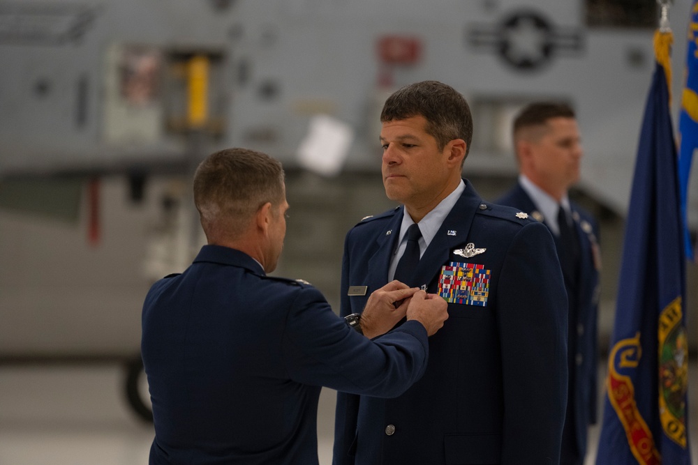 190th Fighter Squadron Change of Command