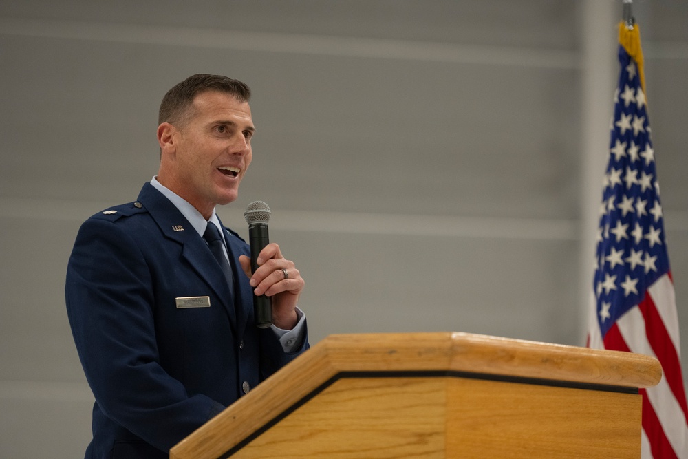 190th Fighter Squadron Change of Command