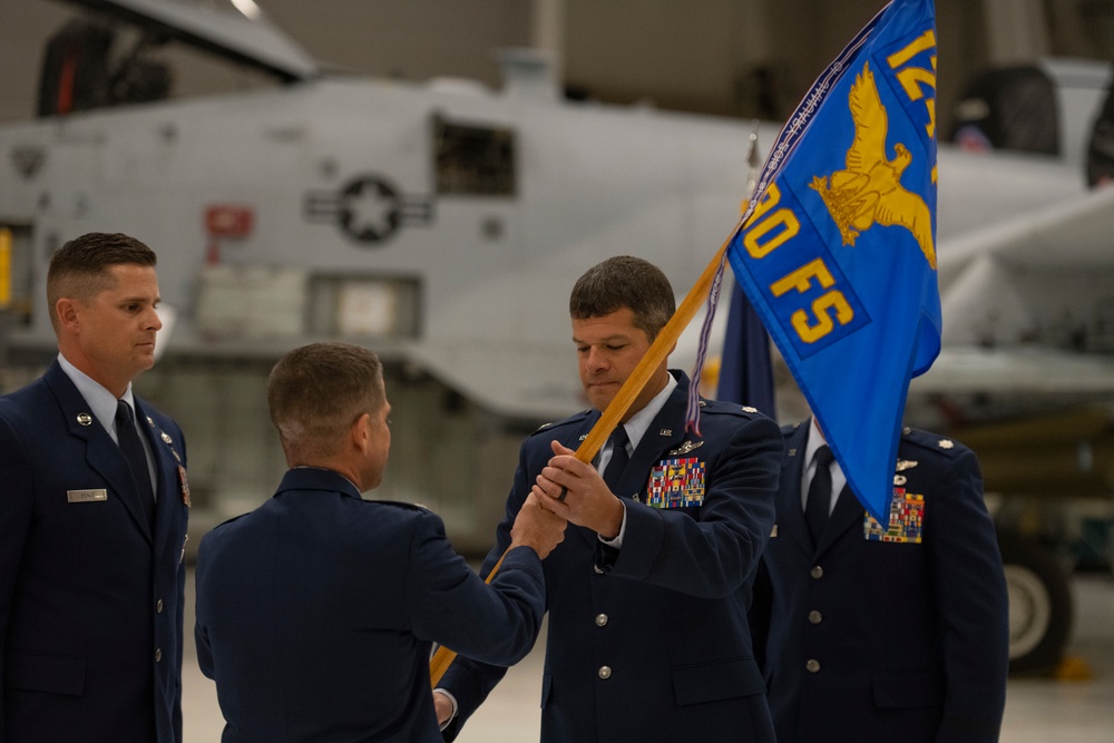 190th Fighter Squadron Change of Command