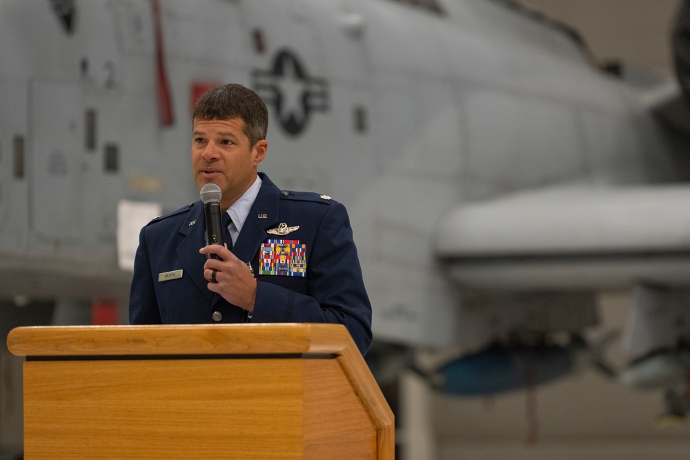 190th Fighter Squadron Change of Command