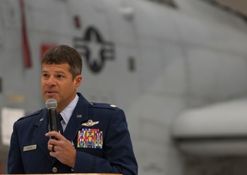 190th Fighter Squadron Change of Command