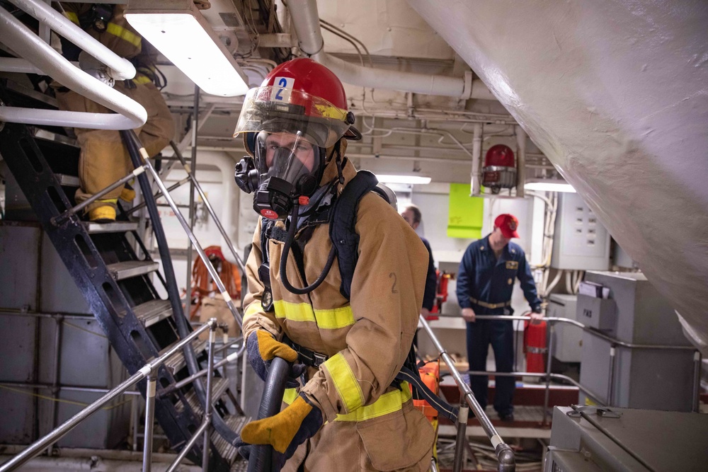 USS Normandy (CG 60) Participates in Silent Wolverine