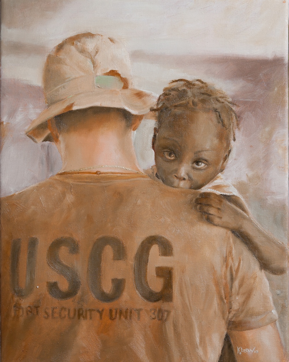 US Coast Guard Art Program 2011 Collection, Ob ID # 201117, &quot;Mission of compassion,&quot; Karen Loew (17 of 31)