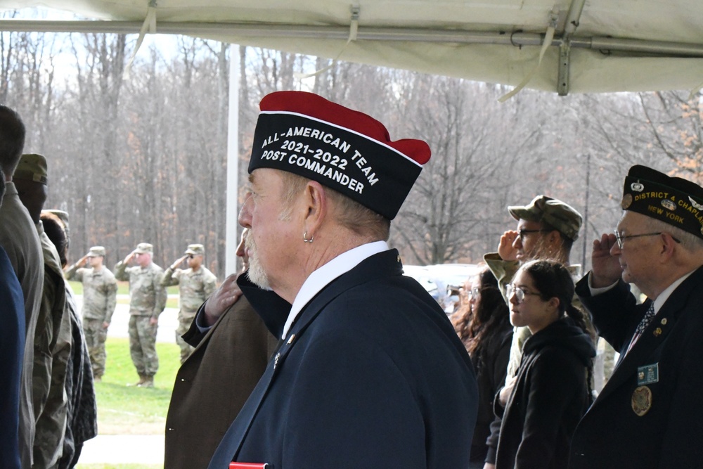 Community pays tribute to veterans during Fort Drum wreath-laying ceremony