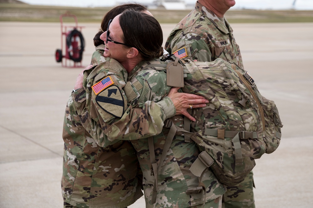 3631st returns from deployment to CENTCOM