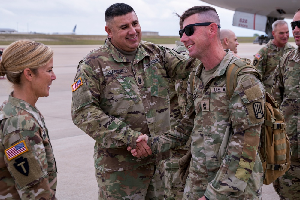 3631st returns from deployment to CENTCOM