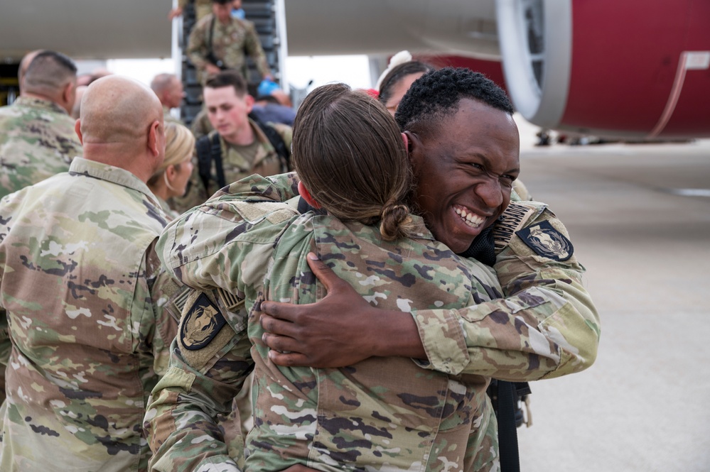 3631st returns from deployment to CENTCOM