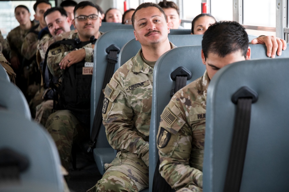 3631st returns from deployment to CENTCOM