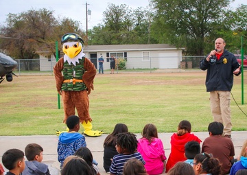 Red Ribbon Week: Texas Counterdrug, DEA visit 45 schools to talk about substance use prevention