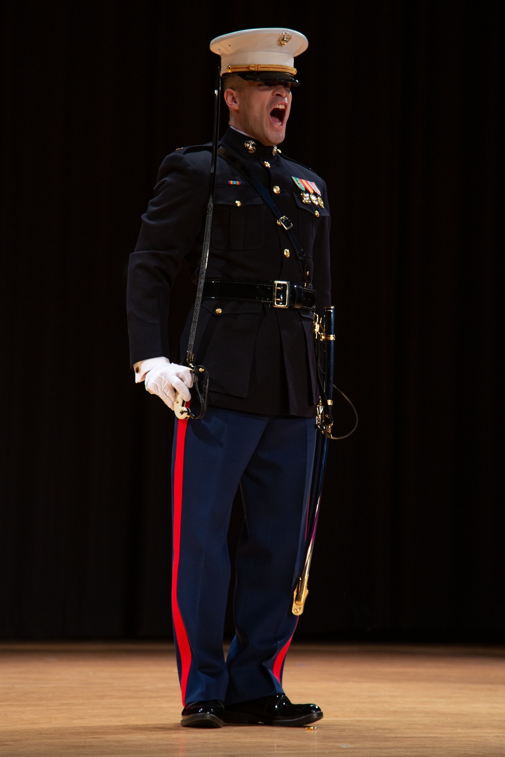 247th Marine Corps Birthday Cake Cutting Ceremony