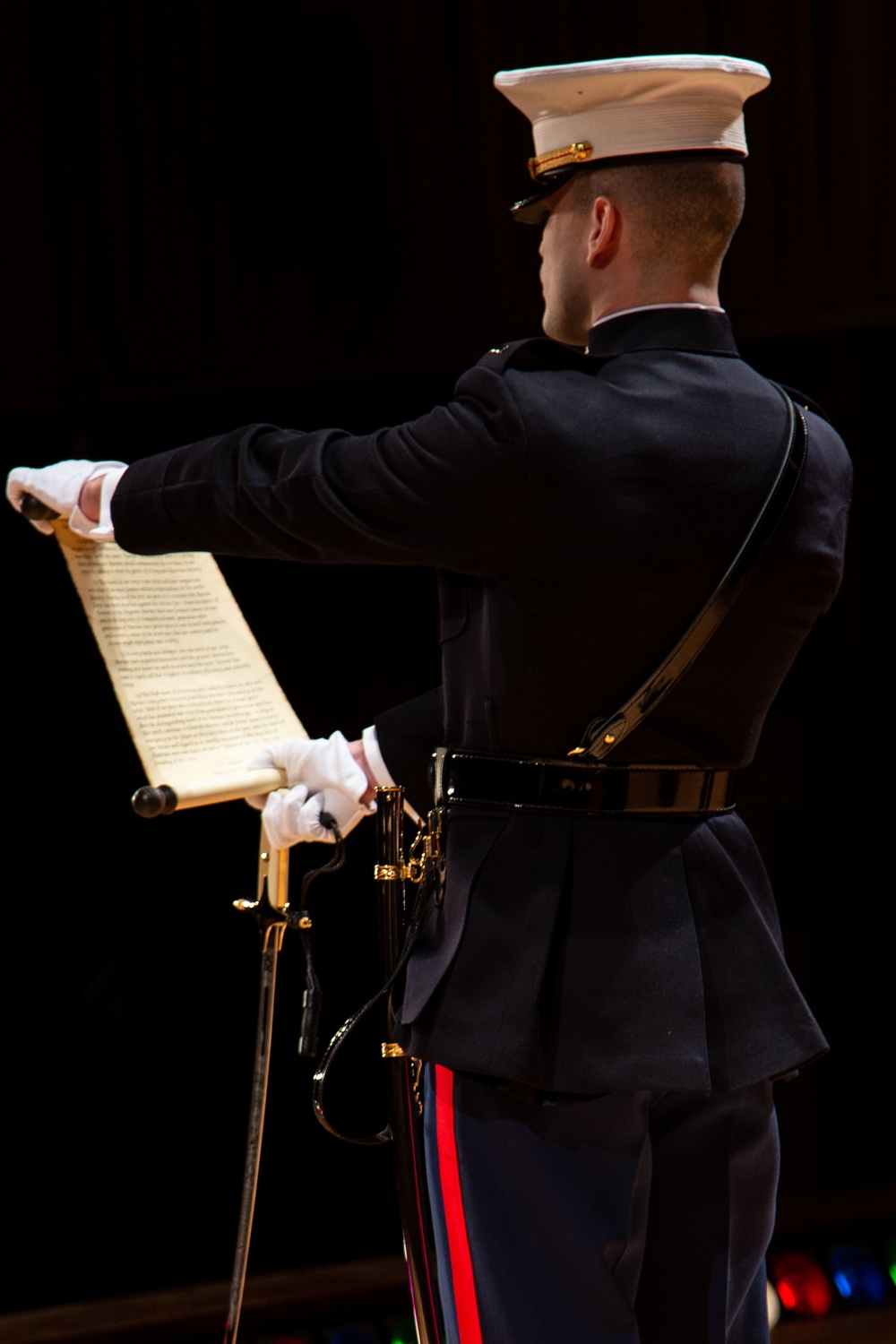 247th Marine Corps Birthday Cake Cutting Ceremony