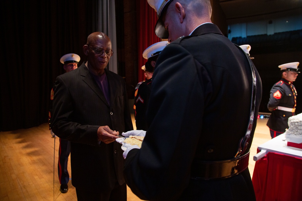 247th Marine Corps Birthday Cake Cutting Ceremony