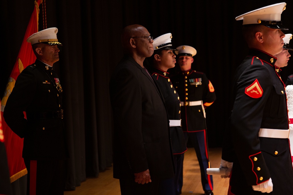 247th Marine Corps Birthday Cake Cutting Ceremony