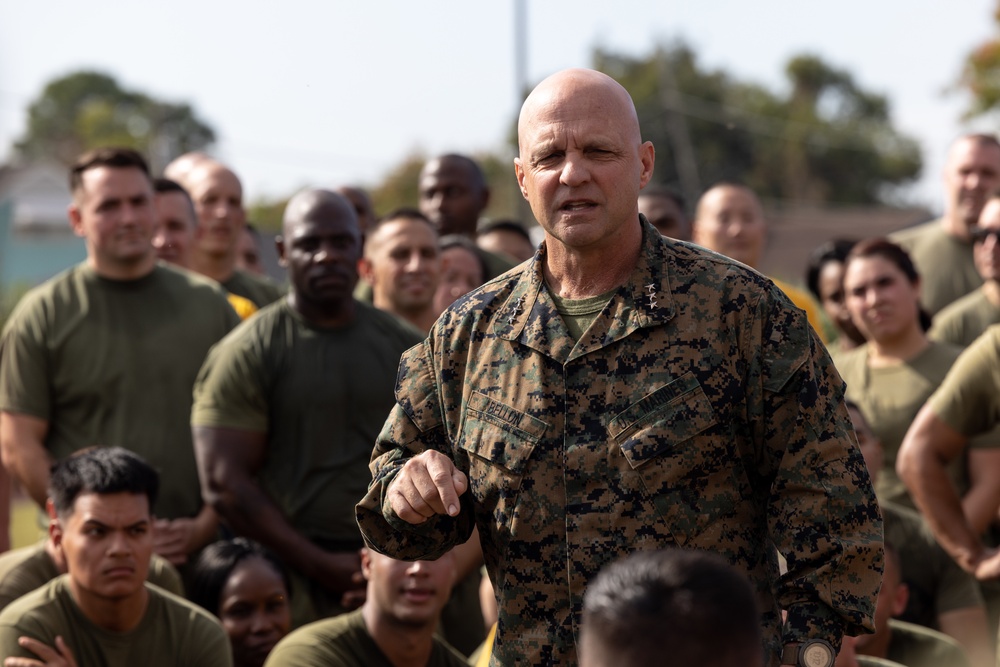 MARFORRES and MARFORSOUTH Marines and Sailors Celebrate the Marine Corps’ 247th Birthday with a Motivational Run