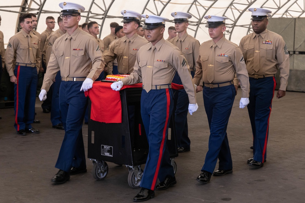 Motor Transport company celebrates the Marine Corps 247th Birthday