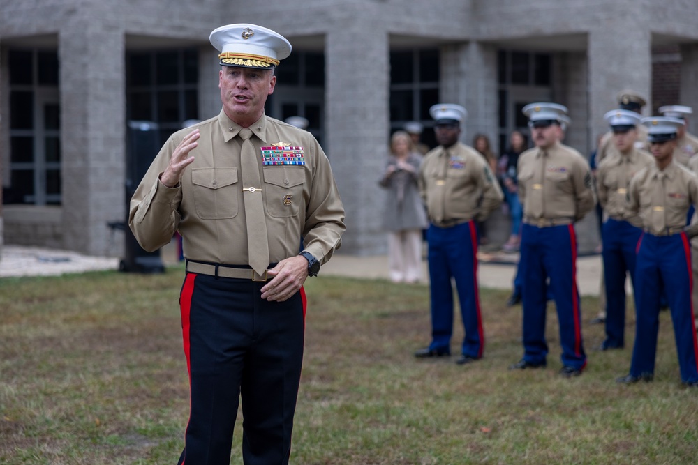 2nd Marine Logistics Group celebrates the Marine Corps 247th Birthday