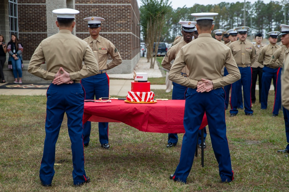 2nd Marine Logistics Group celebrates the Marine Corps 247th Birthday