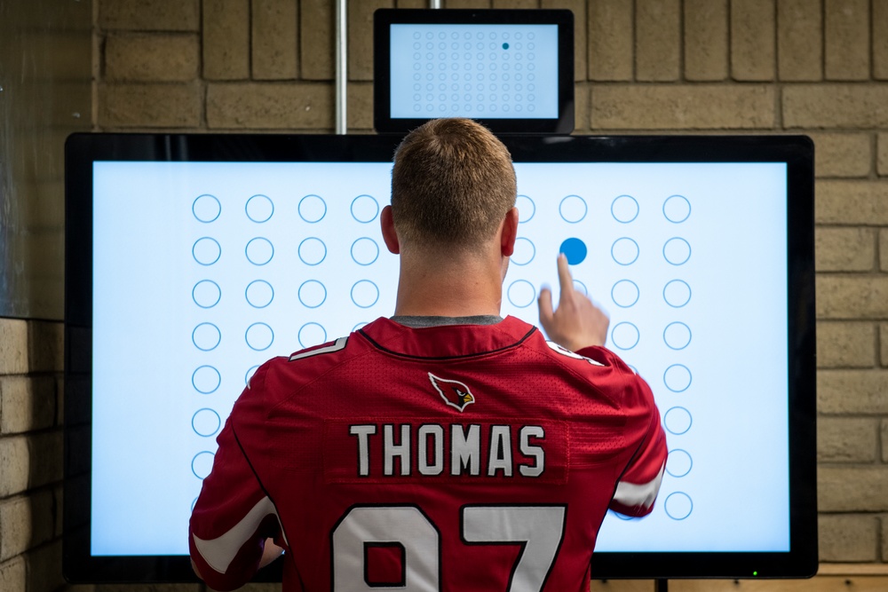 AZ Cardinals visit Luke in salute to service