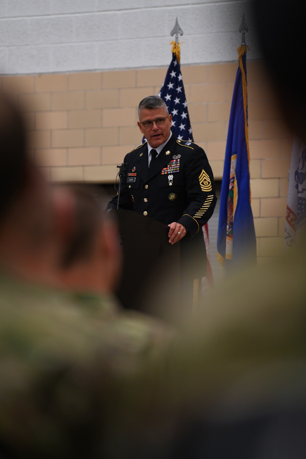 Change of Responsibility for Minnesota's Command Senior Enlisted Leader