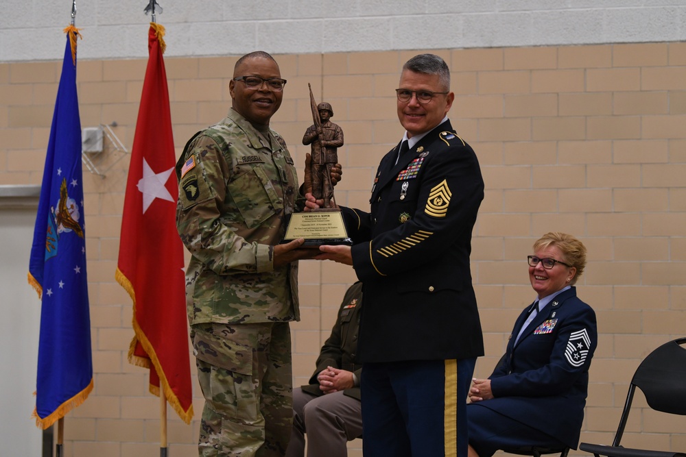 Change of Responsibility for Minnesota's Command Senior Enlisted Leader