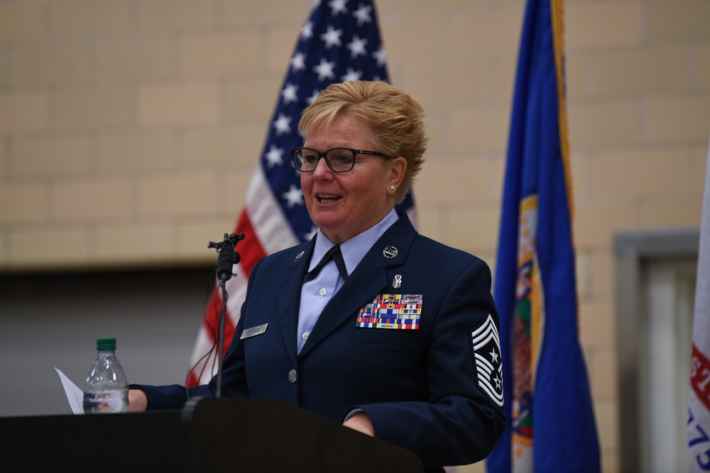 Change of Responsibility for Minnesota's Command Senior Enlisted Leader