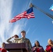 1st Armored Division Band sings the National Anthem during Fabens Park Veterans Day Ceremony