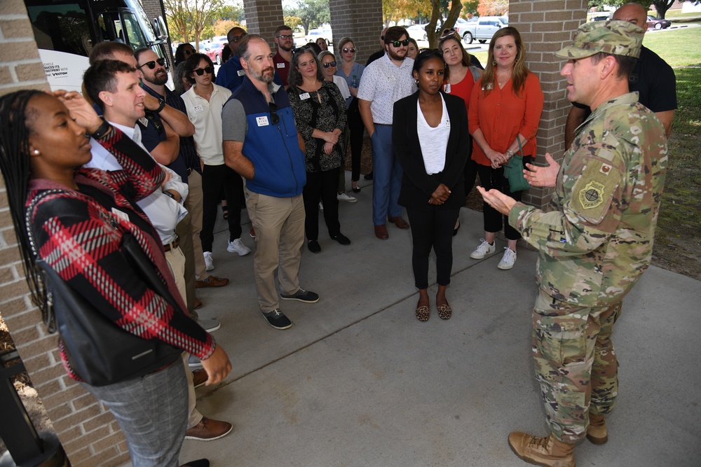 Leadership Gulf Coast members visit Keesler
