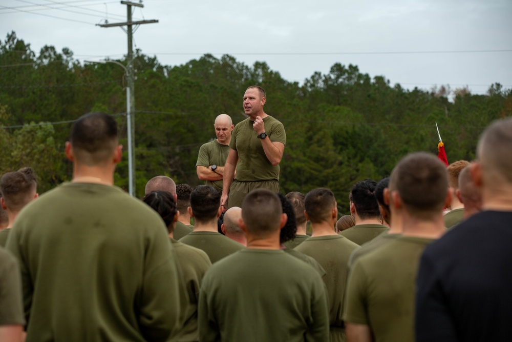 2nd MAW's Motivational Run for 247th Marine Corps Birthday