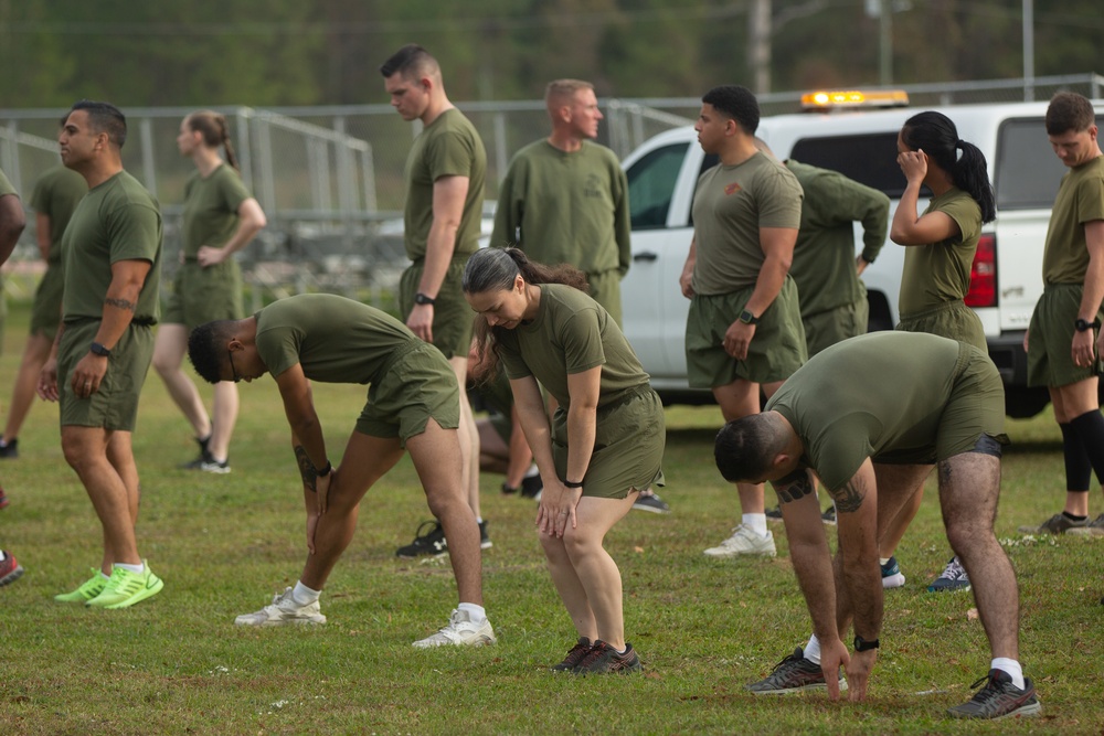 2nd MAW's Motivational Run for 247th Marine Corps Birthday