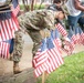 Veterans Day placing the colors