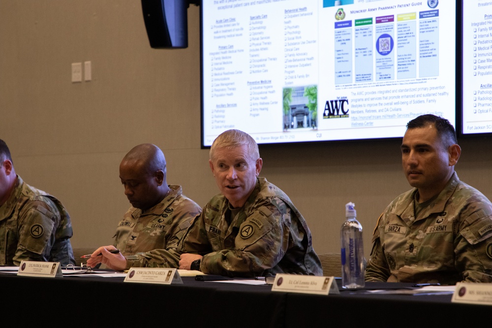 U.S. Army Central Soldiers, Civilians, Families, and Community members gather for Information Exchange