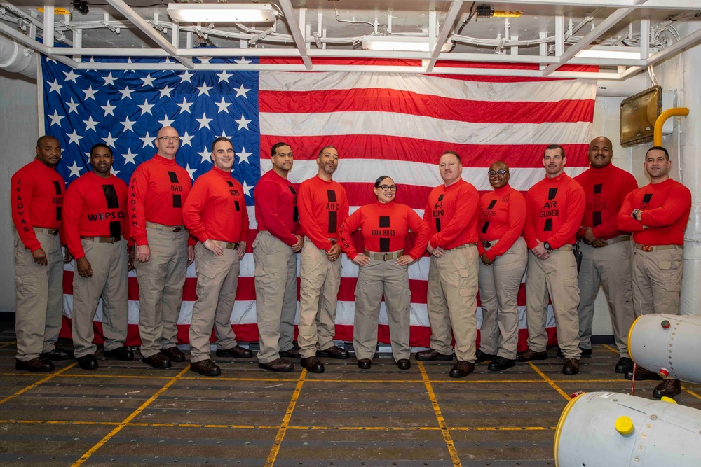 USS George H.W. Bush Ordnance