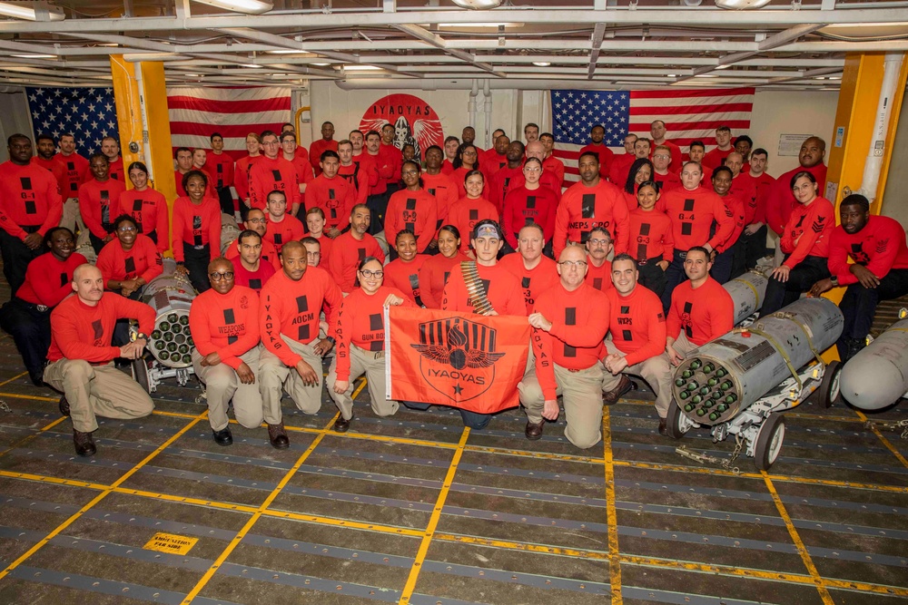 USS George H.W. Bush Ordnance