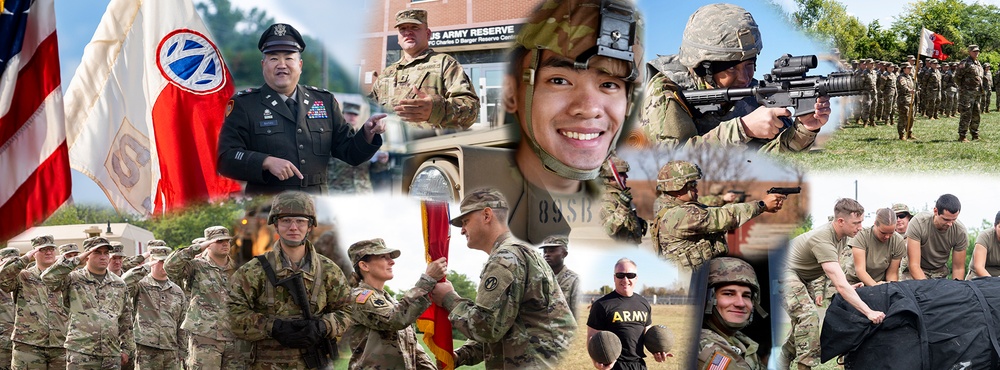 89th Sustainment Brigade collage illustration