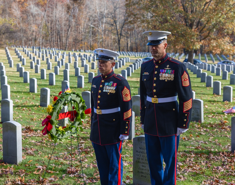 Sgt. Maj. Black Wreath Laying Ceremony