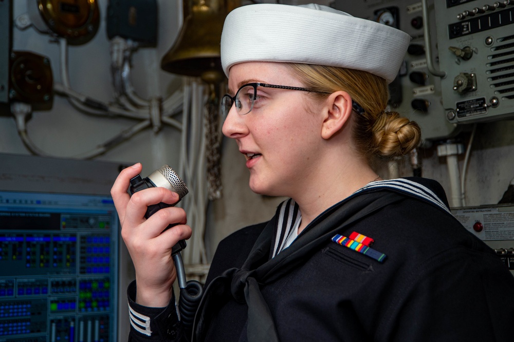 Truman is the flagship of the Harry S. Truman Carrier Strike Group and is currently in port aboard Naval Station Norfolk.