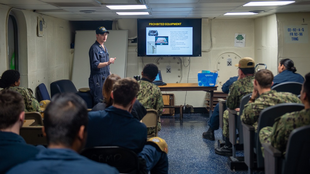 Truman is the flagship of the Harry S. Truman Carrier Strike Group and is currently in port aboard Naval Station Norfolk.