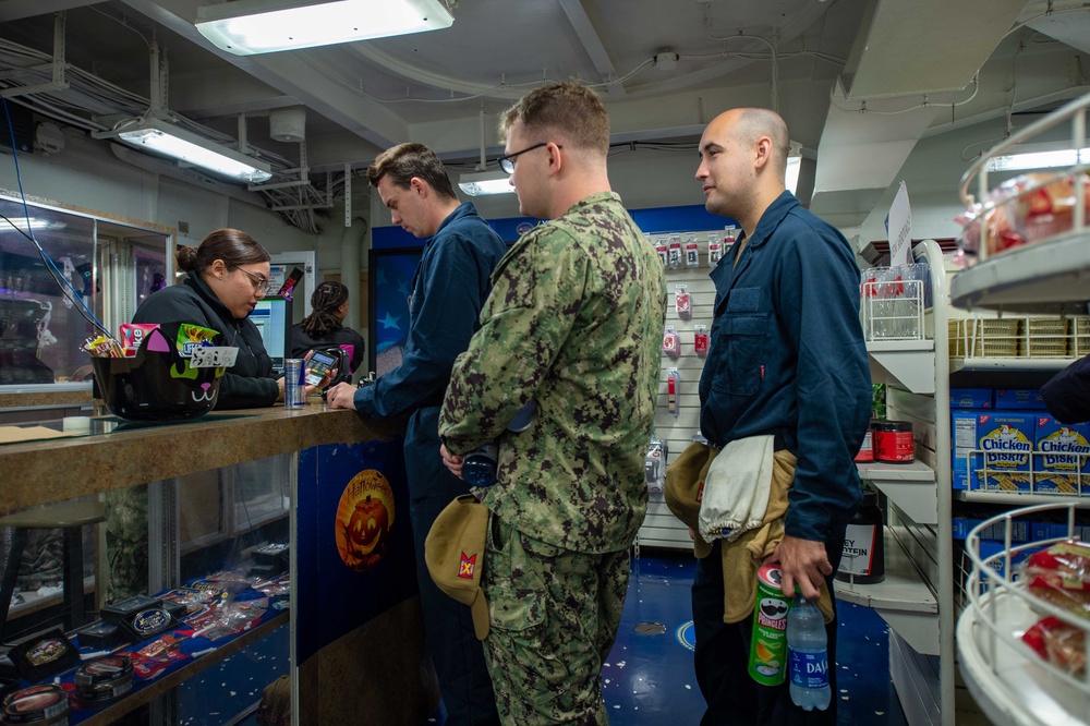 Truman is the flagship of the Harry S. Truman Carrier Strike Group and is currently in port aboard Naval Station Norfolk.