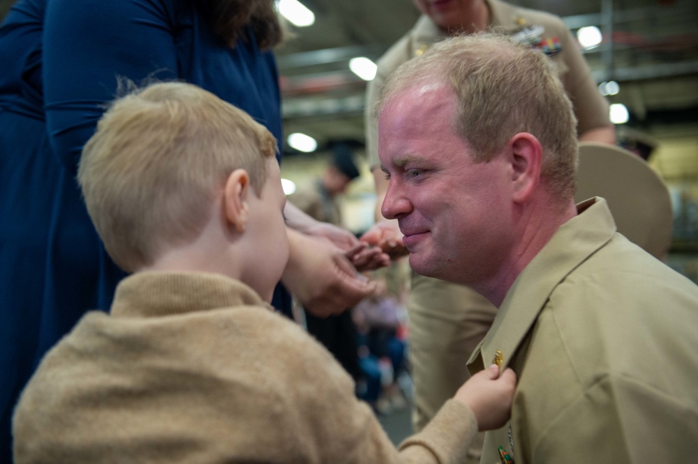 Truman is the flagship of the Harry S. Truman Carrier Strike Group and is currently in port aboard Naval Station Norfolk.