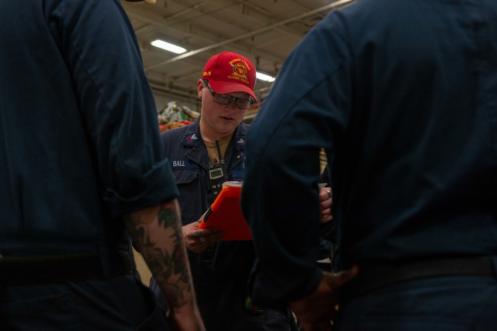 Truman is the flagship of the Harry S. Truman Carrier Strike Group and is currently in port aboard Naval Station Norfolk.