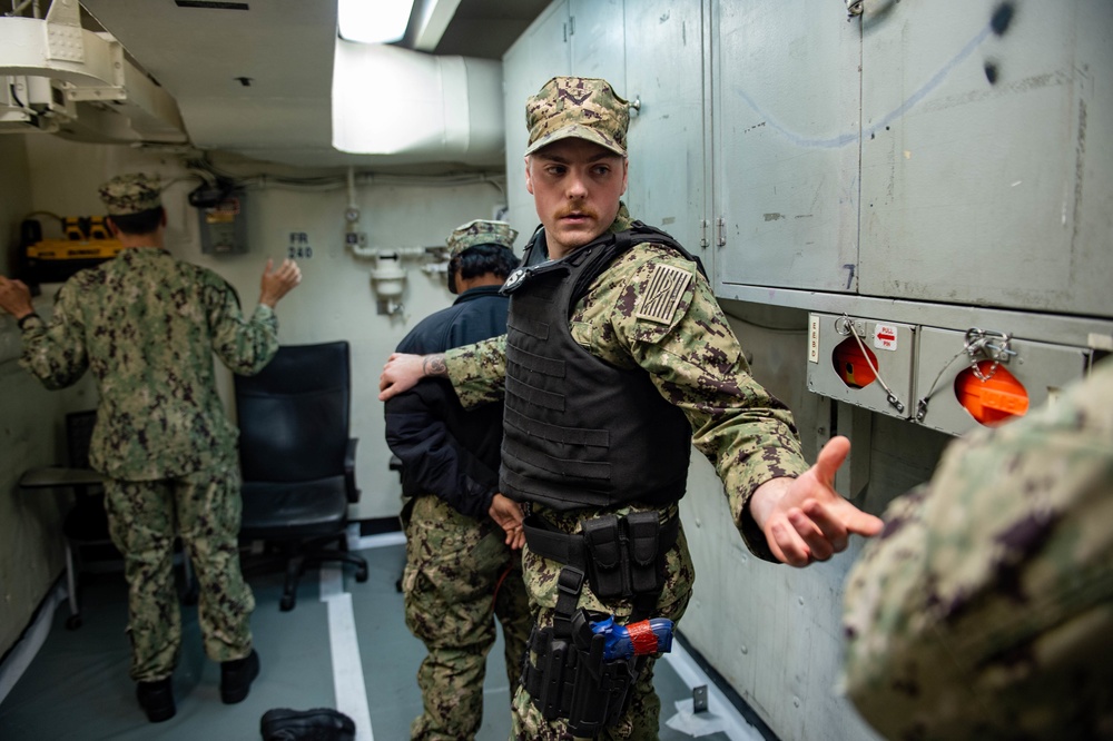 Truman is the flagship of the Harry S. Truman Carrier Strike Group and is currently in port aboard Naval Station Norfolk.