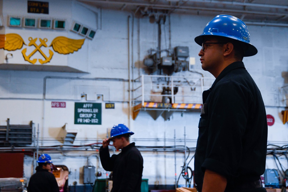 Truman is the flagship of the Harry S. Truman Carrier Strike Group and is currently in port aboard Naval Station Norfolk.