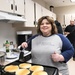 Serving up Veterans Day Breakfast at Eielson Air Force Base