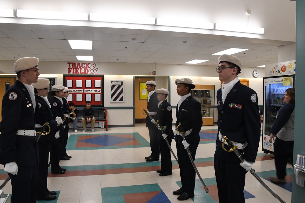 Serving up Veterans Day Breakfast