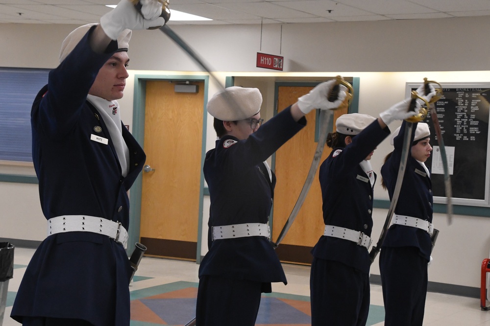 Serving up Veterans Day Breakfast at Eielson Air Force Base