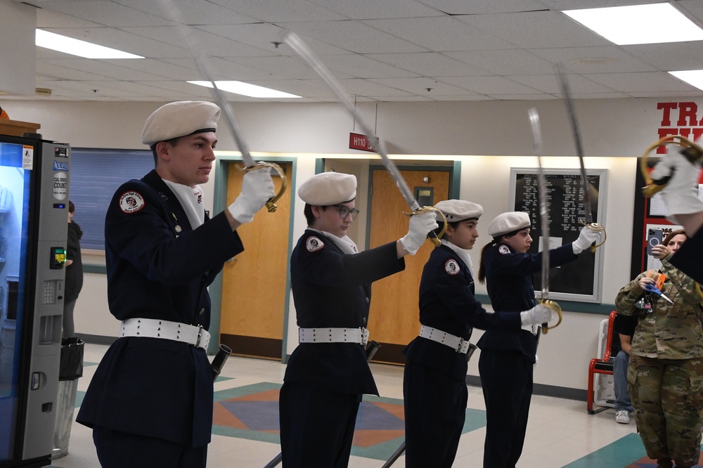 Serving up Veterans Day Breakfast