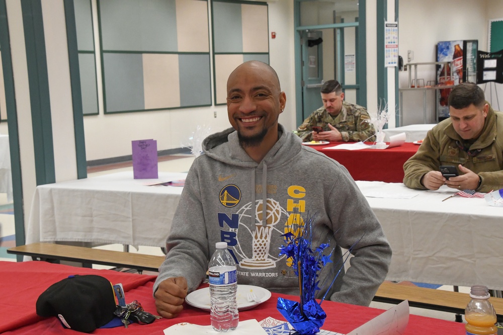 Serving up Veterans Day Breakfast