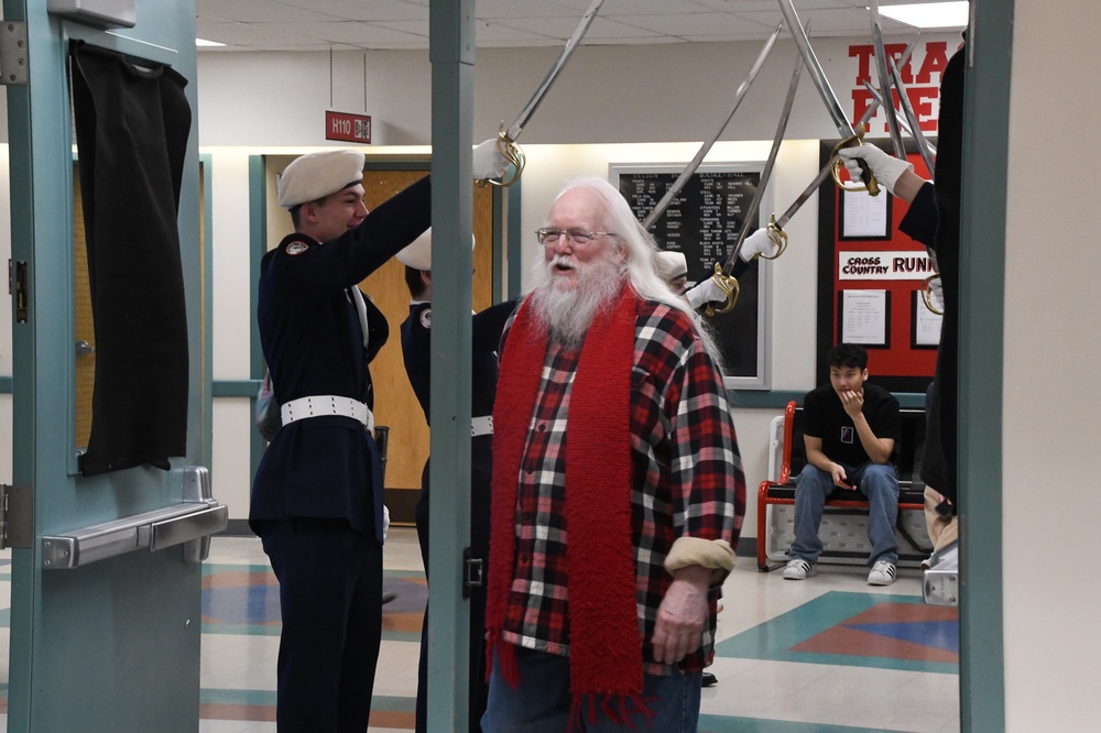 Serving up Veterans Day Breakfast at Eielson Air Force Base